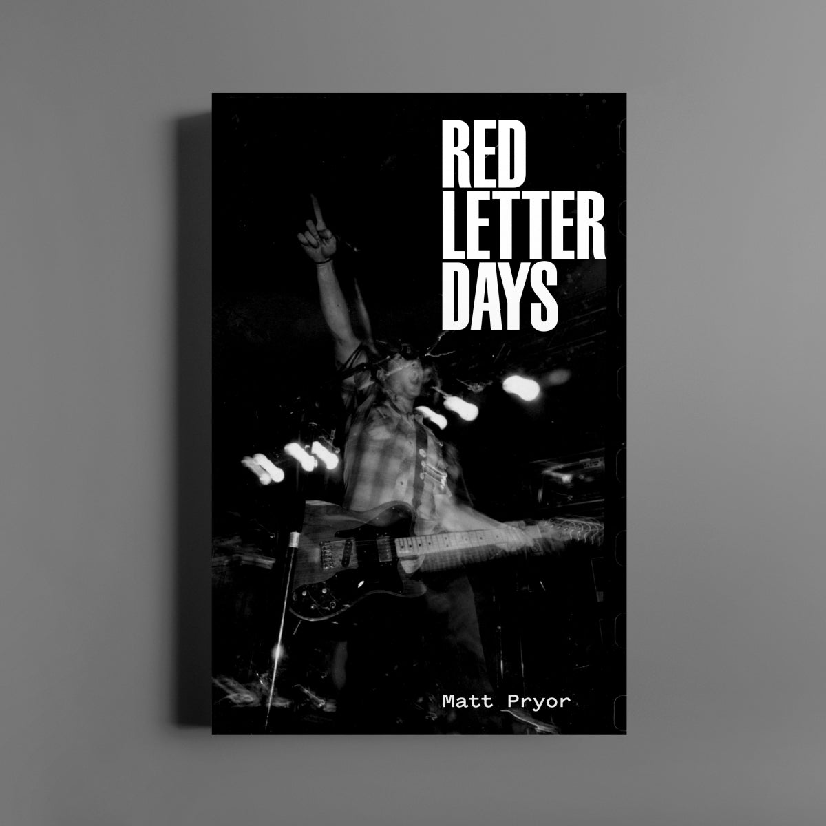 Matt Pryor "Red Letter Days" Book