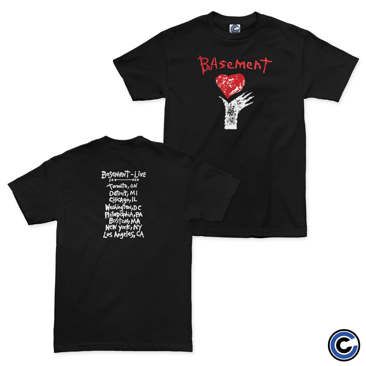 Basement "Broken Heart" Shirt