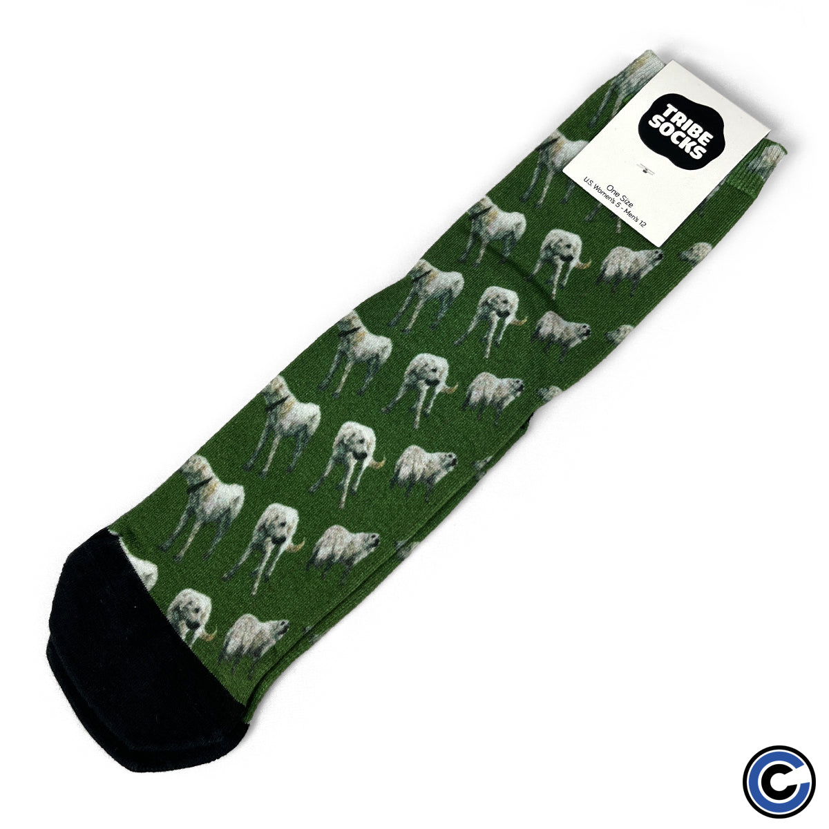 Foxing "Dog" Socks