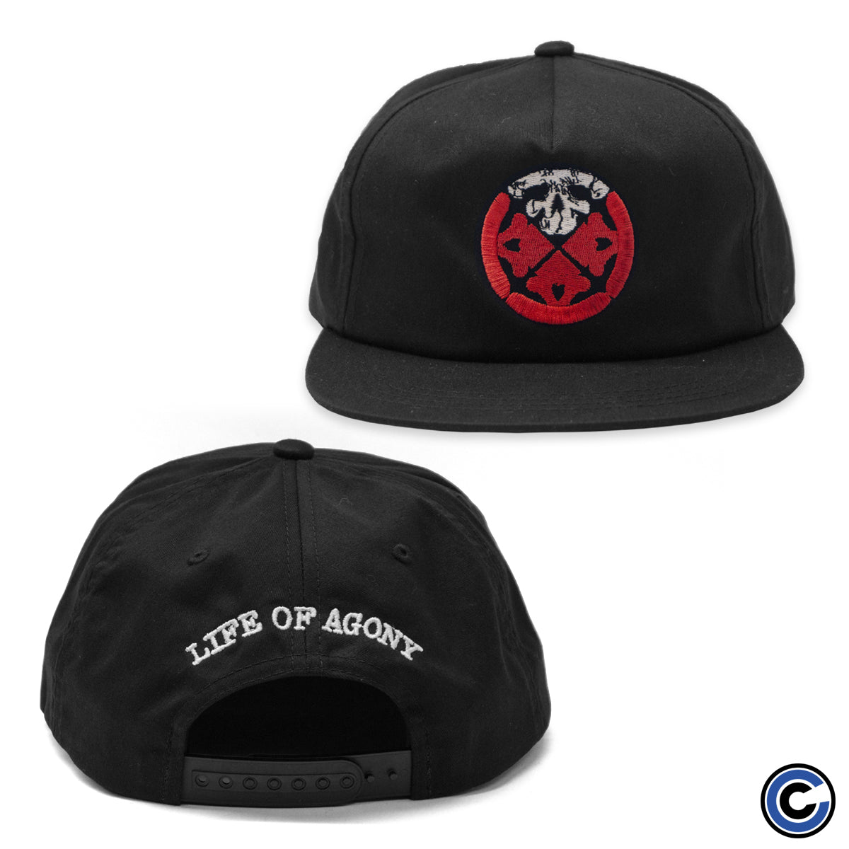 Life Of Agony "Skull Logo" Snapback