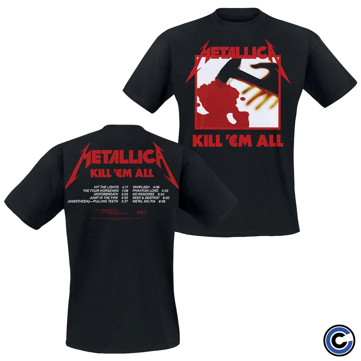 Metallica "Kill Em All" Shirt