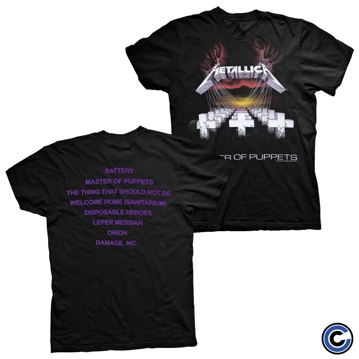 Metallica "Master Of Puppets" Shirt