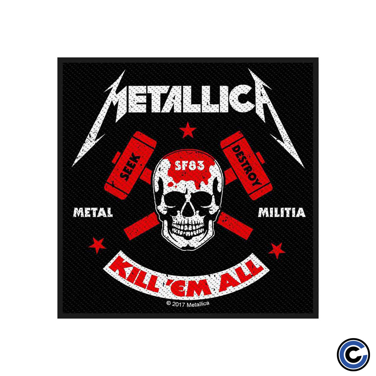 Metallica "Metal Militia" Patch