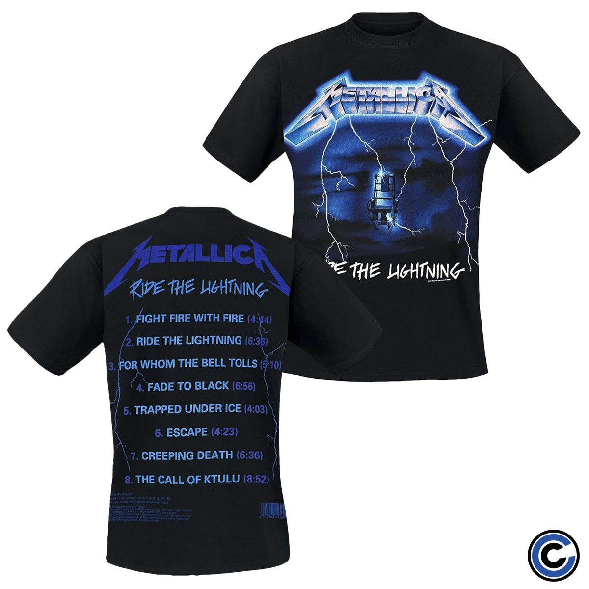 Metallica "Ride The Lightning" Shirt