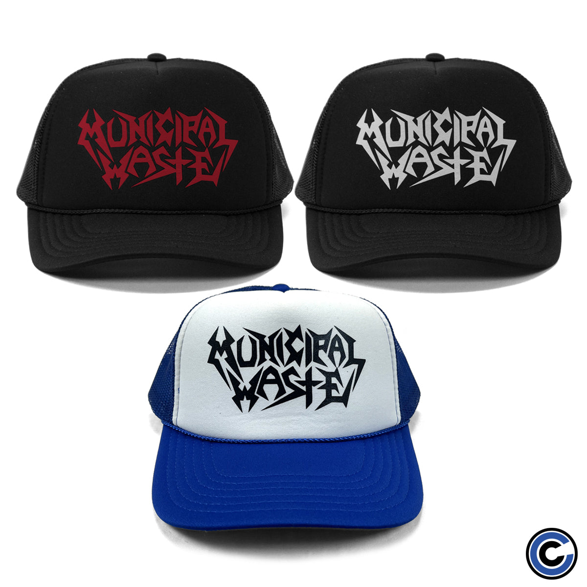 Municipal Waste "Wasted" Trucker Hat