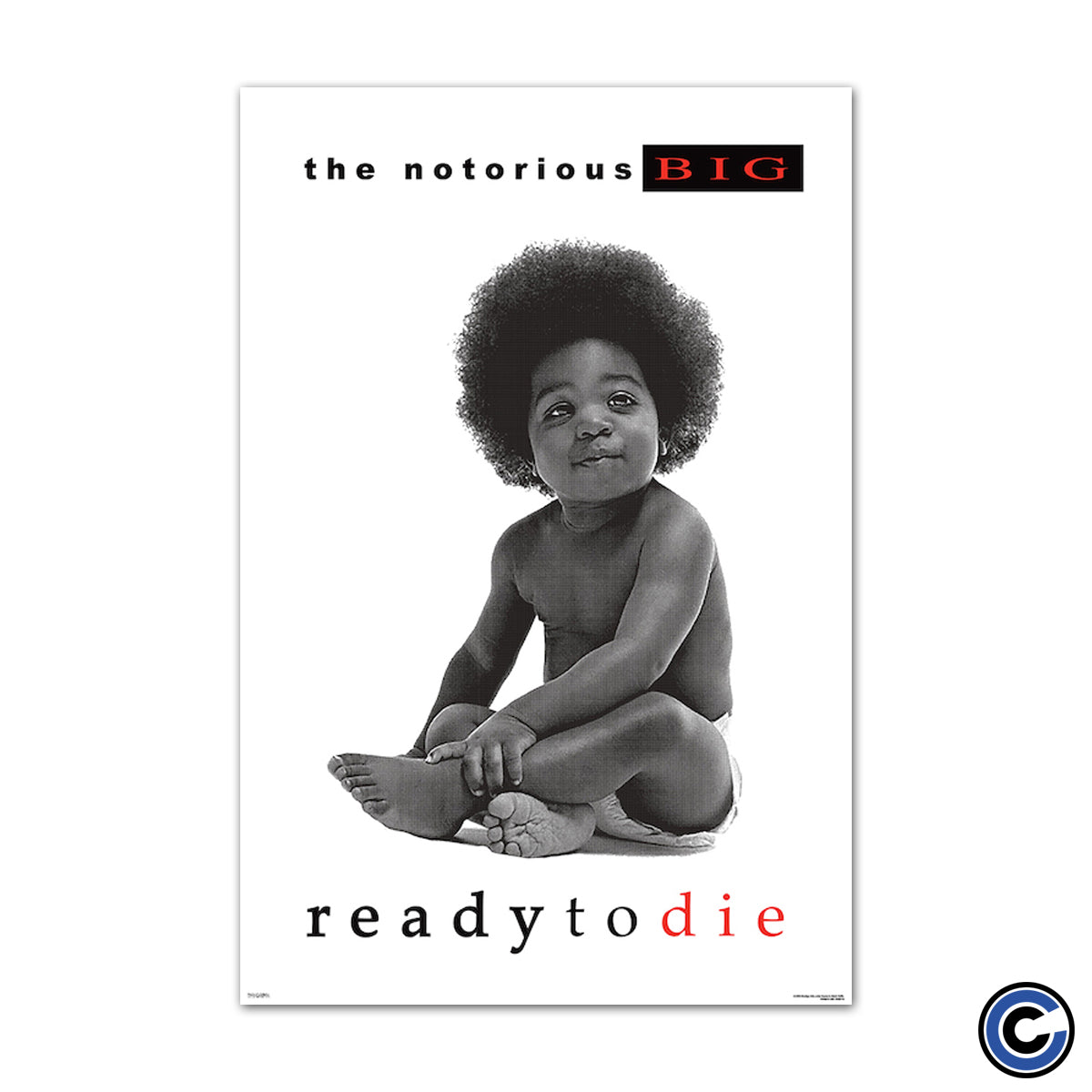 Notorious B.I.G. "Ready To Die" Poster