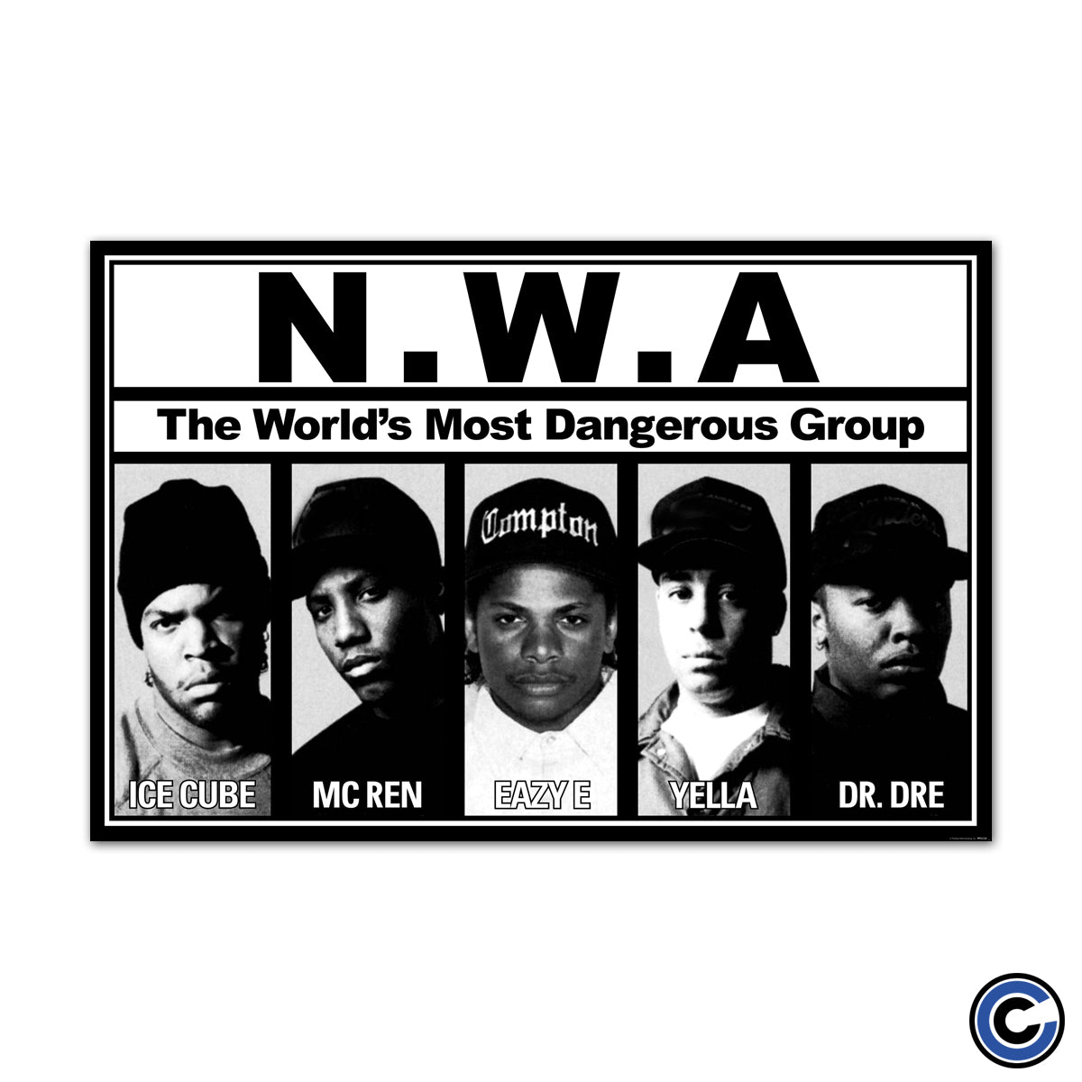 N.W.A. "World's Most Dangerous" Poster