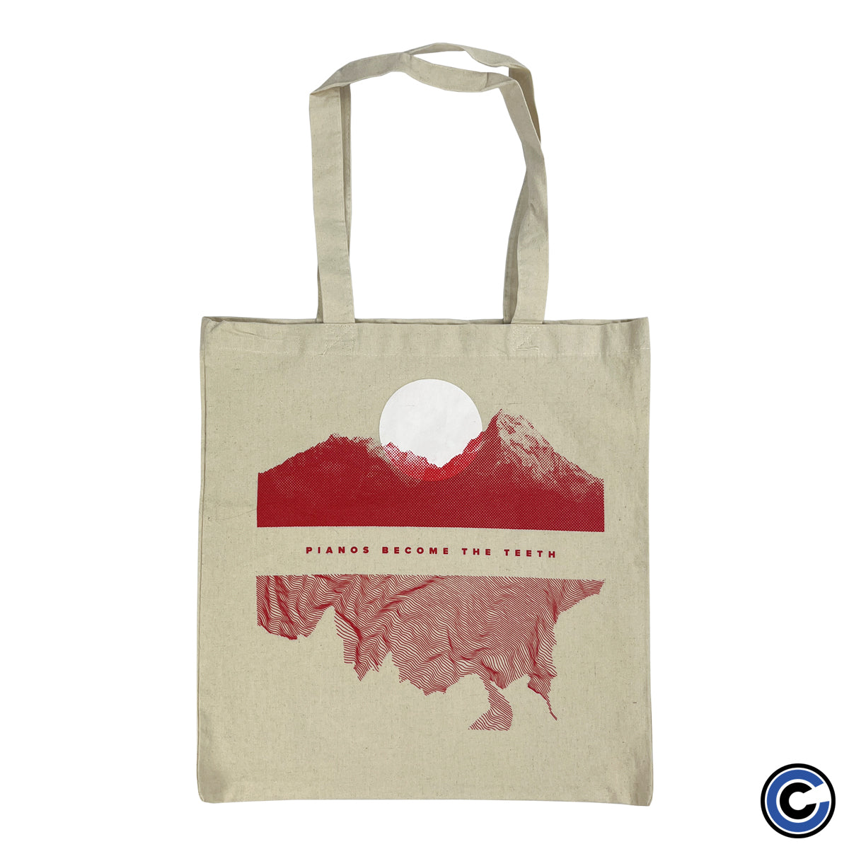 Pianos Become The Teeth "Mountains" Tote Bag