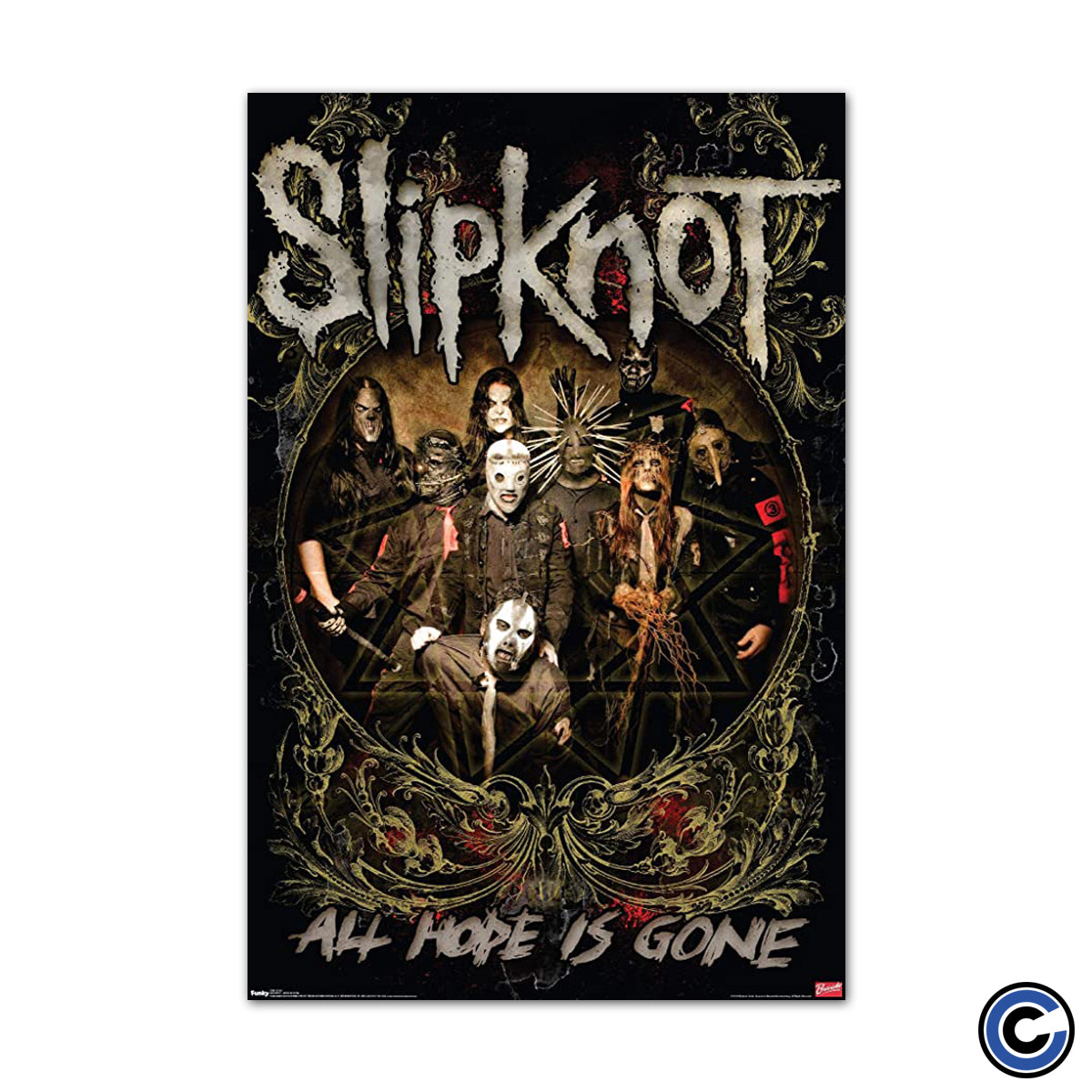 Slipknot "All Hope Is Gone" Poster