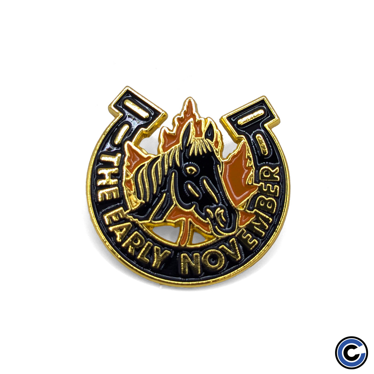 The Early November "Horseshoe" Enamel Pin