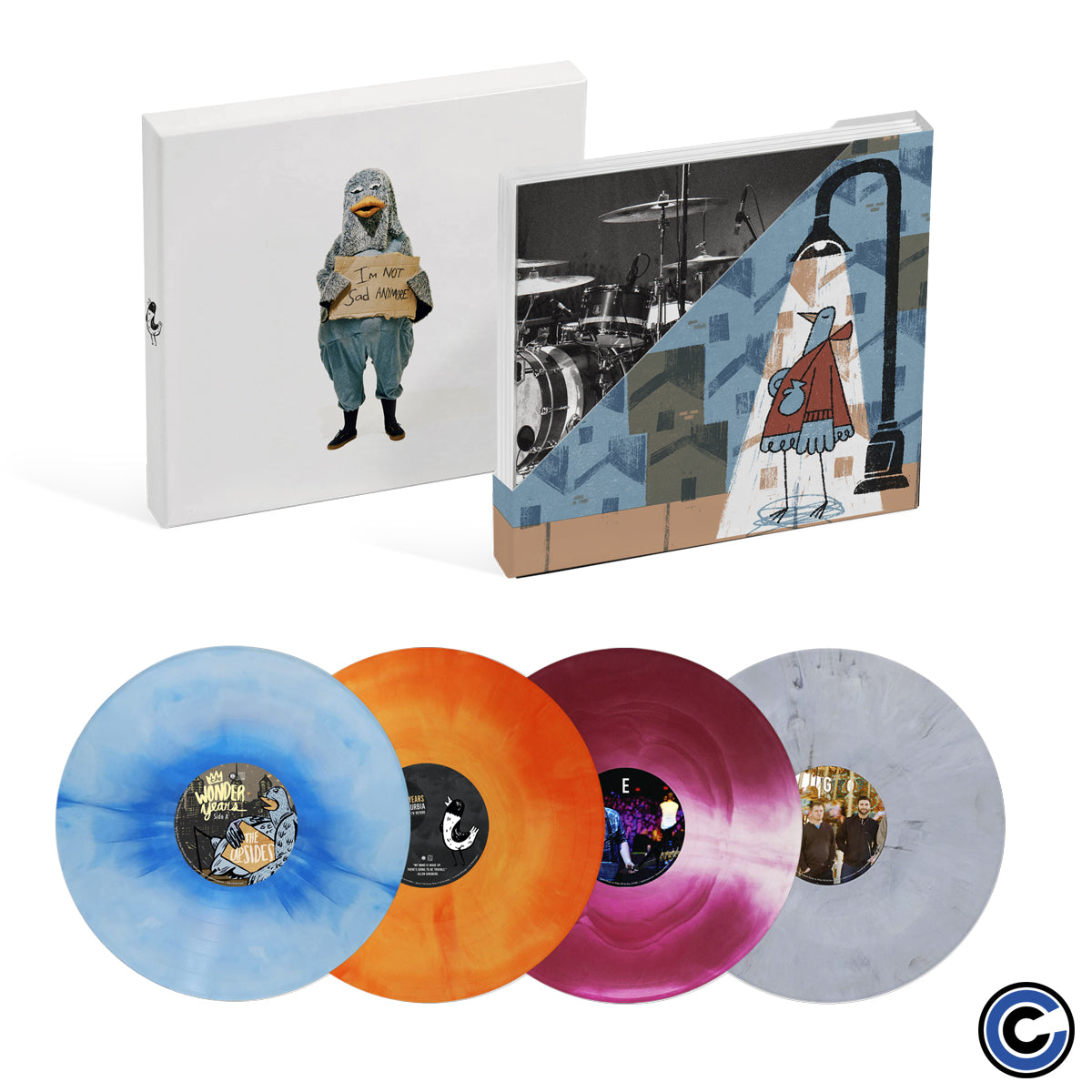 The Wonder Years "The Upsides / Suburbia: I've Given You All And Now I'm Nothing" 12" Vinyl Box Set