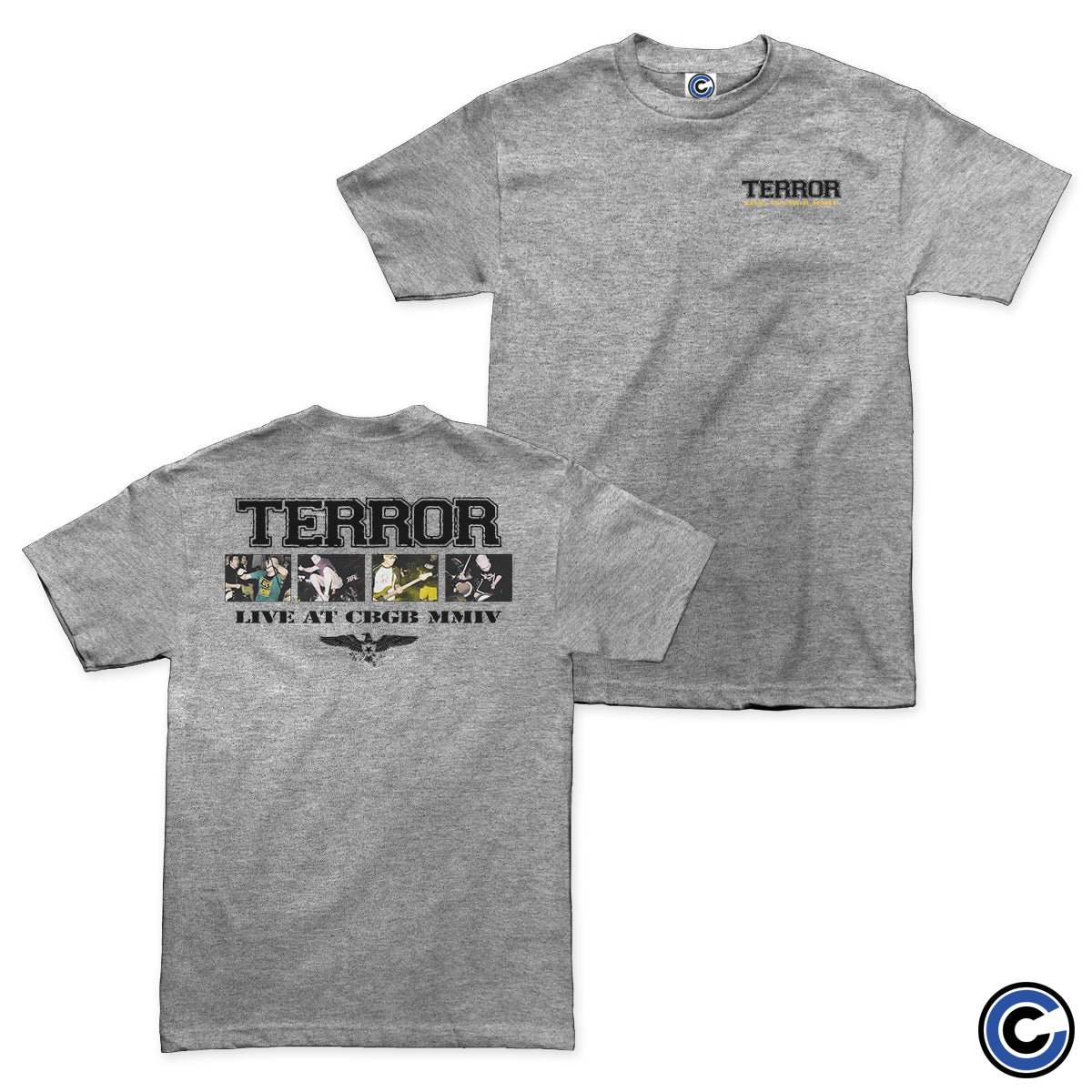 Terror "Live At CBGB" Shirt