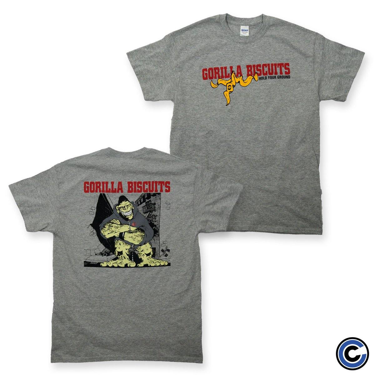 Gorilla Biscuits Hold Your Ground Shirt - Grey / Small